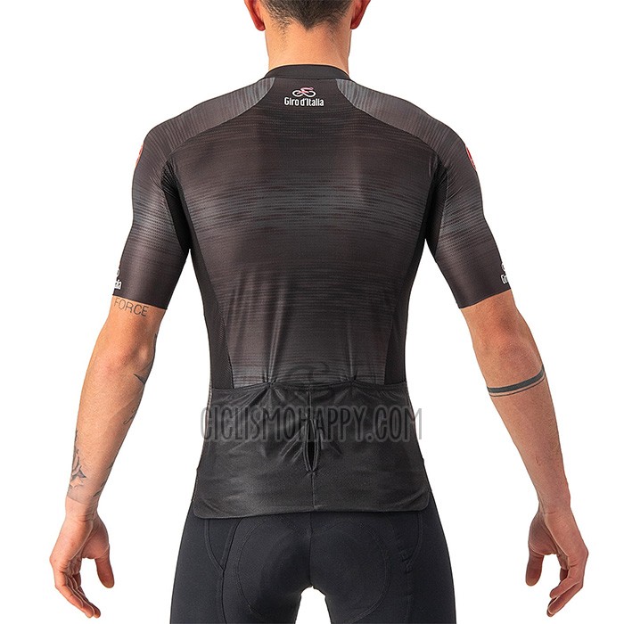 Giro D'italy Cycling Jersey Bib Short 2022 Men Short Sleeve Marron